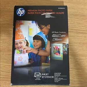 HP Premium glossy Photo Paper 4x6